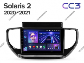 Головное устройство Teyes CC3 6/128 Hyundai Solaris 2020+